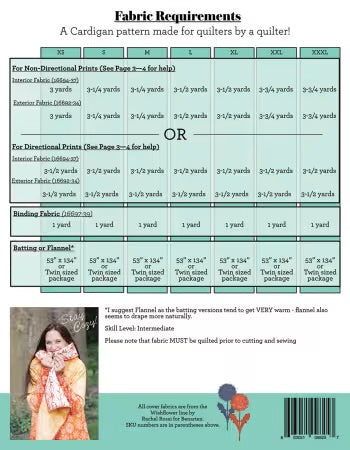 Quilted Cardigan Pattern